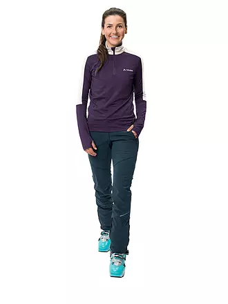 VAUDE | Camiseta de senderismo para mujer Livigno con cremallera |